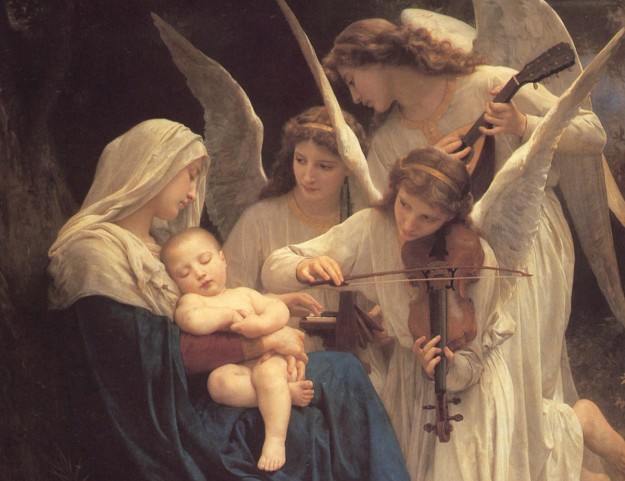 Гобелен Богородица с ангелами заказать создание